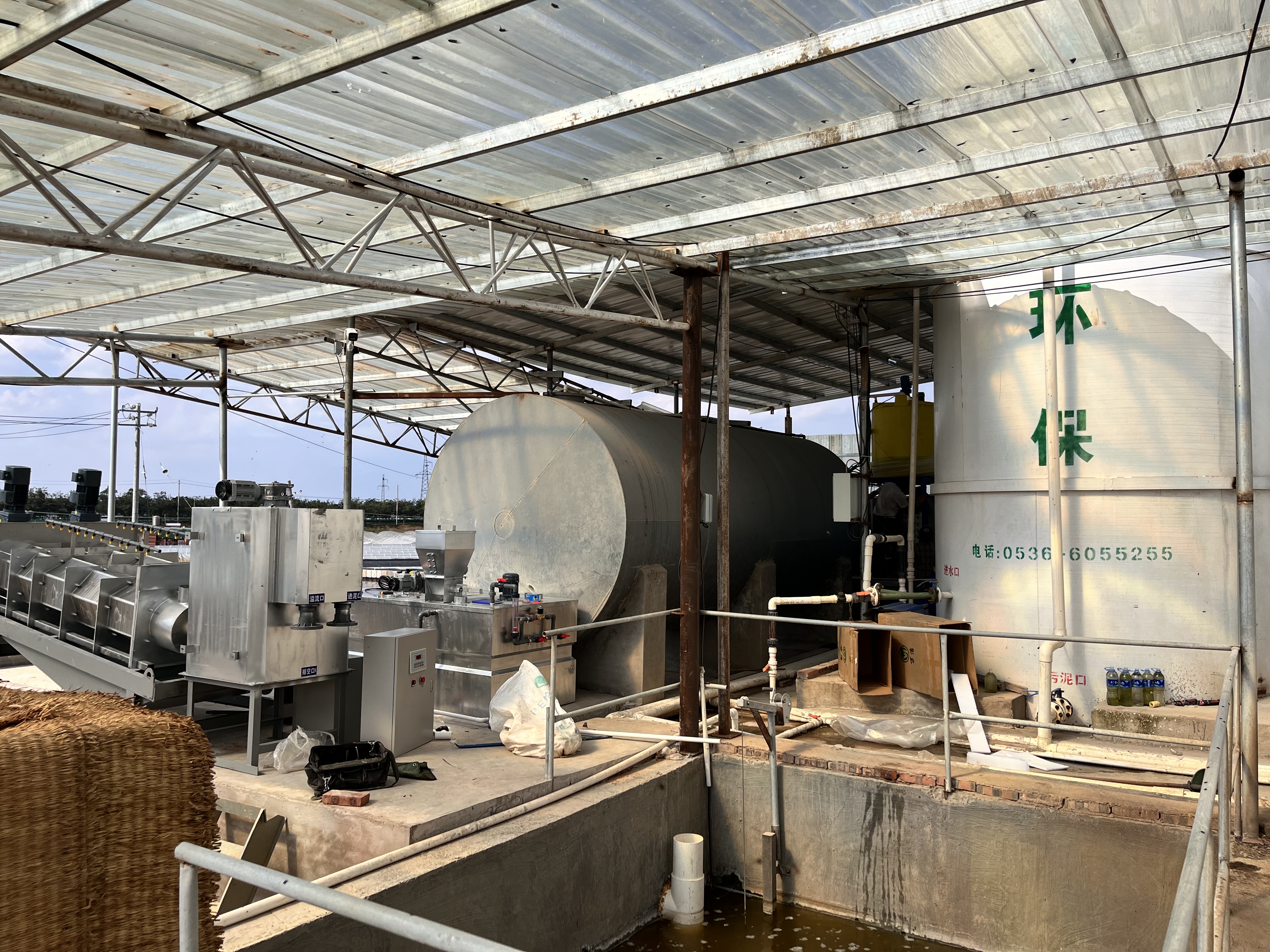 尾菜加工廢水能不能用疊螺機(jī)？云南尾菜加工新增402型疊螺機(jī)